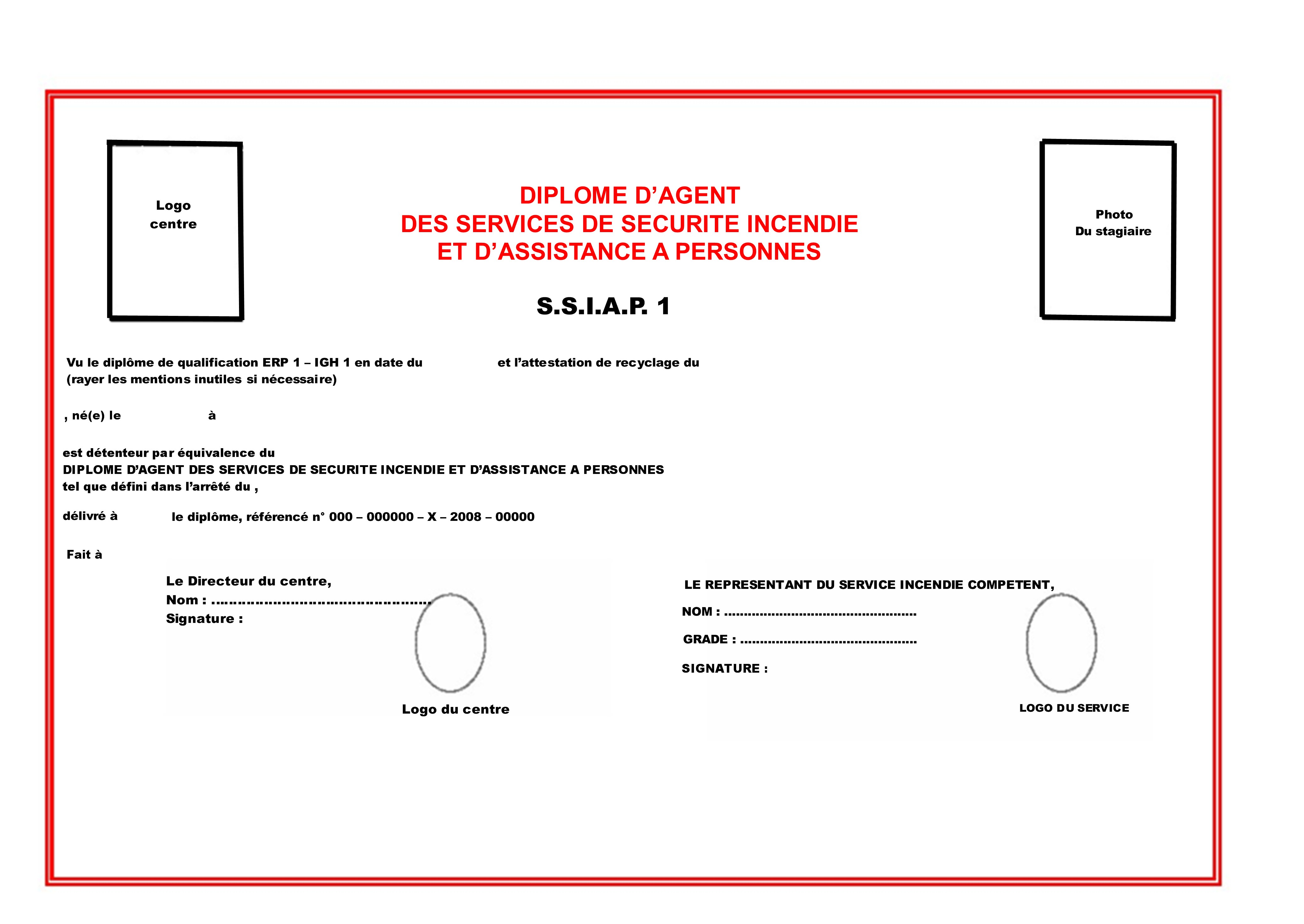 diplome ssiap1 equiv
